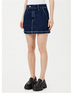 Джинсовая юбка обычного кроя mini 50531831, синий Hugo