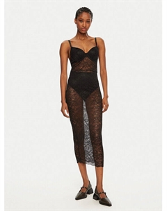 Коктейльное платье стандартный крой O5RK00 KBGT0, черный Guess