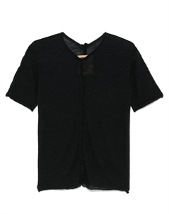 Кашемировая футболка, черный Uma wang