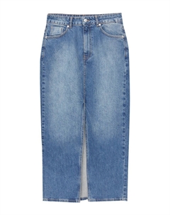 Юбка, синий джинсовый Pull & bear