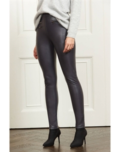 Леггинсы премиум-класса из искусственной кожи, серый Sosandar