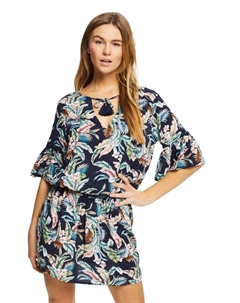 Пляжная туника, синий Esprit