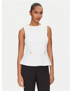 Блузка обычного кроя W5GP54 KCBO2, белый Guess