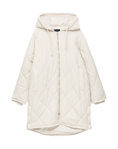 Межсезонное пальто, бежевый Pull & bear
