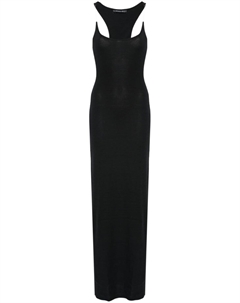 Платье макси в рубчик, черный Y / project