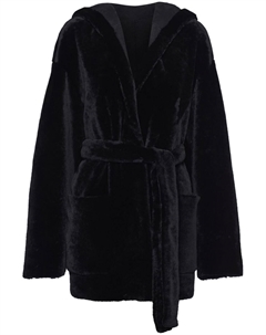 Легкая шуба, черный Prada