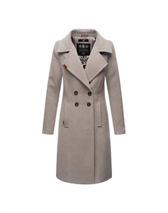 Шерстяное зимнее пальто, цвет Zinc Grey Navahoo