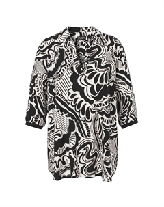 Туника, цвет Schwarz Multicolor Via appia -due-