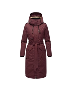 Зимнее пальто Хокулании, цвет Wine Navahoo