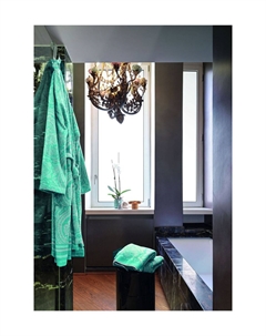 Халат МЕРГЕЛЛИНА, зеленый Bassetti