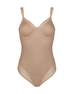 Корректирующее боди «TRUE SHAPE SENSATION», V-образный вырез, эластичное, для женщин, цвет Smooth Skin Triumph