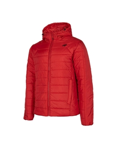 Мужской пуховик, цвет red/black 4f
