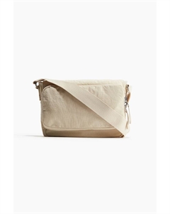 Нейлоновая сумка через плечо, бежевый H&m