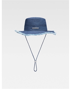 Потертая экспедиционная шляпа The Artichaut bucket hat, цвет Navy/Navy Stripes Jacquemus
