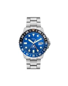 Часы, серебряный Fossil