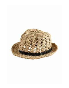 Панама WEAVE PACKABLE TRILBY, бежевый Next