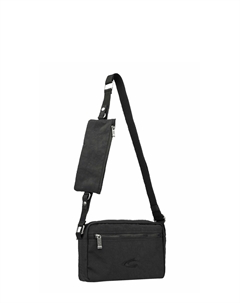 Сумка через плечо MIT VERSTELLBAREN SCHULTERRIEMEN, черный Camel active