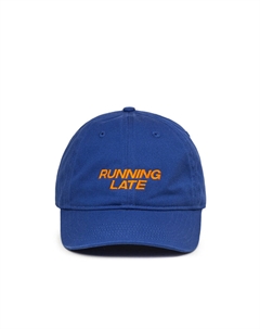Бейсболка running late cap, синий Idea