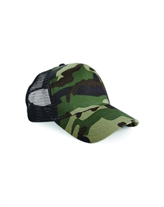 Кепка Snapback Trucker с камуфляжным принтом в стиле ретро (2 шт.), мультиколор Beechfield®