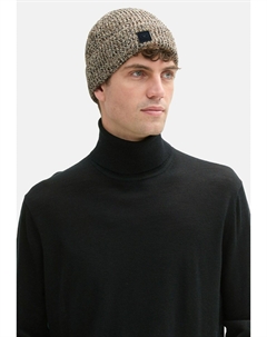 Шапка ACCESSOIRE STRUKTURIERTE, песочный Tom tailor