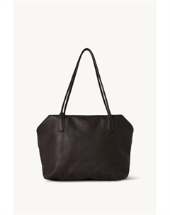 Сумка Henri из кожи, черный The row