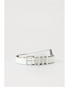 Пояс BELT WITH KEEPERS, белый Michael michael kors