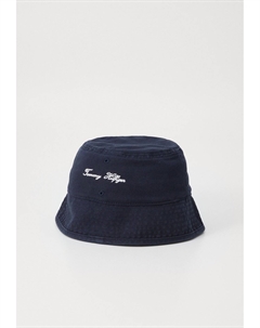 Панама SEASONAL FLAG WASH BUCKET HAT, синий Tommy hilfiger