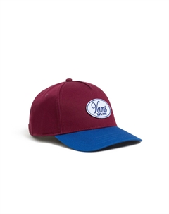 Бейсболка, красный Vans