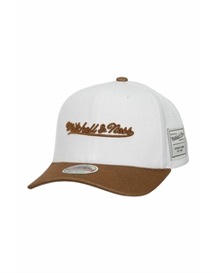 Бейсболка STRETCH LOGO, белый Mitchell and ness