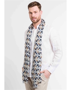 Шарф GRAFIK STOLA, синий Bugatti