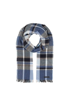 Шарф PLAID STOLA, синий Bugatti