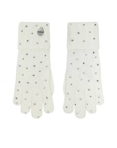 Женские перчатки AW5215 POL02, белый Guess