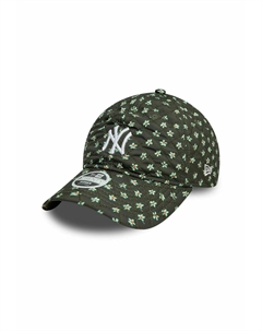 Бейсболка 9TWENTY  FLORAL NEW YORK YANKEES, оливковый New era
