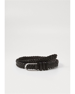 Плетеный пояс BRAIDED BELT, черный Michael michael kors