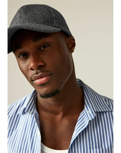 Бейсболка, серый Next