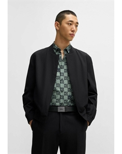 Пояс GILBERT SOFT, черный Hugo