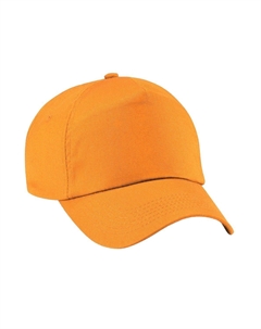 Простая оригинальная бейсболка с 5 панелями, оранжевый Beechfield®