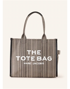 Сумка-тоут the tlarge raveler из жаккарда, серый Marc jacobs