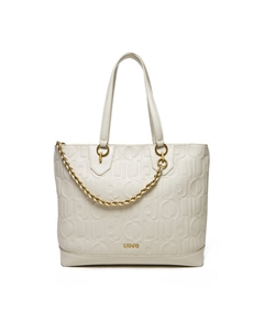 Сумочка Ecs M Tote AA5197 E0538, экрю Liu jo