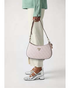 Сумка NOELLE TOP ZIP SHOULDER BAG, розовый Guess