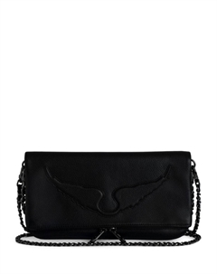 Клатч Rock, черный Zadig&voltaire