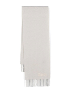 Шарф Firny с вышитым логотипом, нейтральный цвет Isabel marant