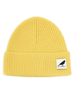 Шапка бини с нашивкой-логотипом, желтый Jw anderson