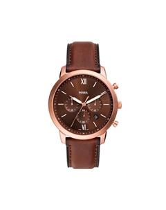 Часы Neutra Chronograph FS6026, коричневый Fossil