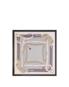 Шарф STRIPED TAPE, черный Liu jo