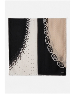 Шарф STOLA POIS COLOR BLOCK , черный Liu jo