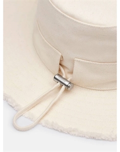 Потертая экспедиционная шляпа Ле Боб Артишо, белый Jacquemus