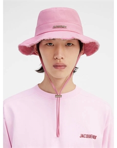Шляпа-ведро с большими полями Ле Боб Артишо, светло-розовый Jacquemus