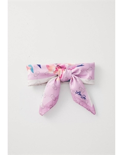 Шарф FOULARD FLOWER CORNER , розовый Liu jo