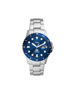 Часы Blue FS6029, серебряный Fossil